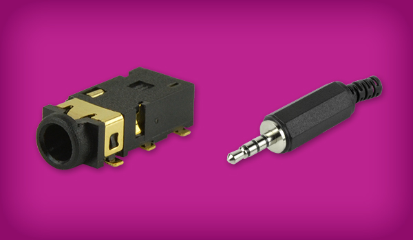 Audio Jacks, Plugs, Receptacles & Inline Adapters